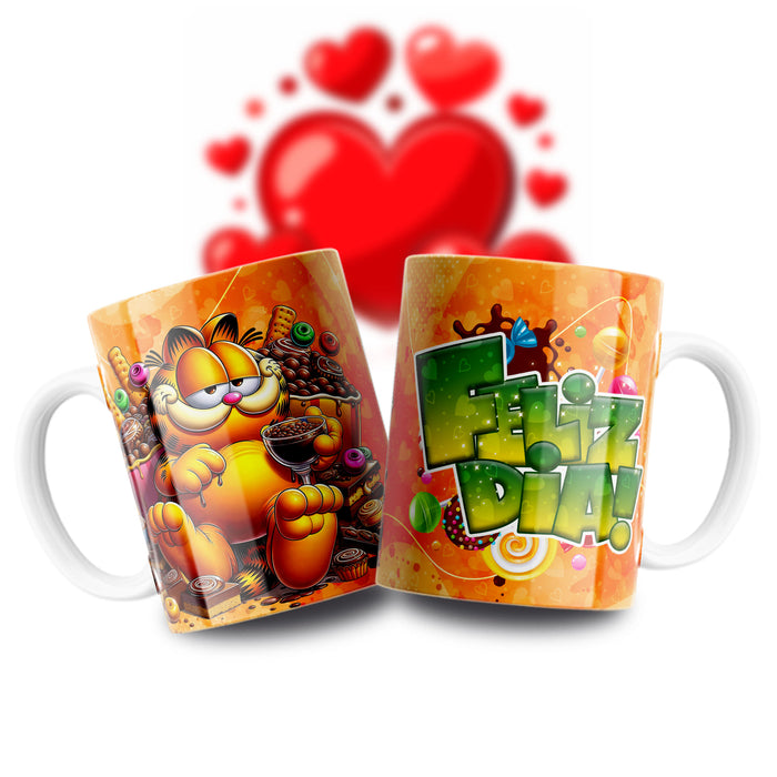Mug Feliz Día 11 Oz Ref. 76 x 1 Unidad