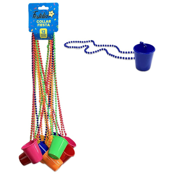 Collar Copa Para Fiesta paquete x 12 unidades