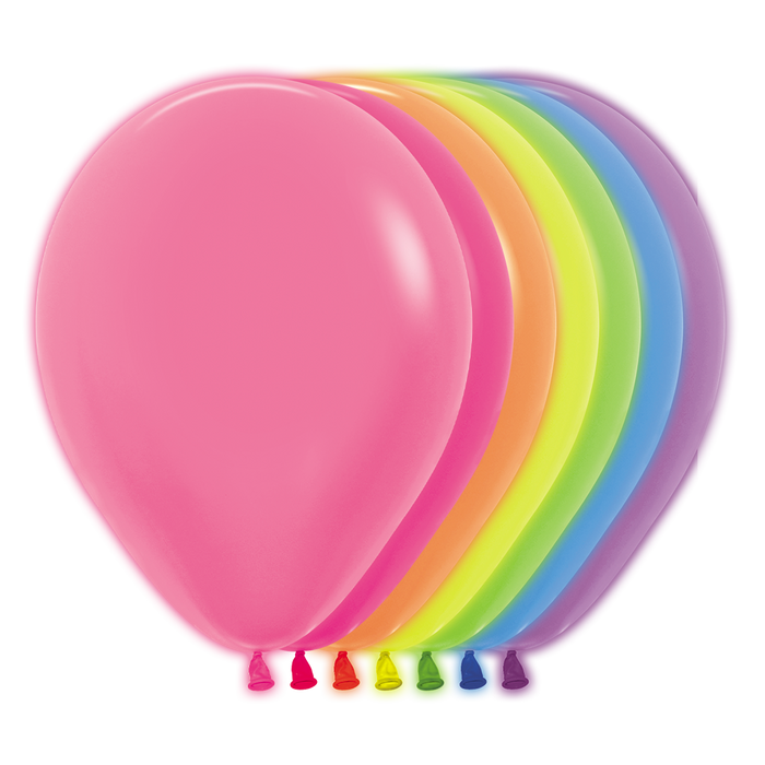 Globo Surtido Neon R12 X 12 Unidades Sempertex