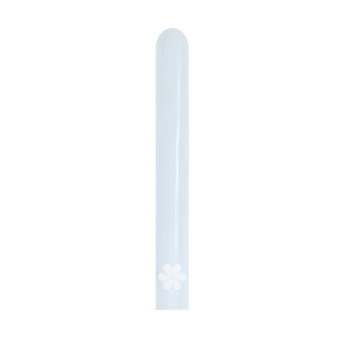 Globo Blanco Fashion Tubito 260 x 50 Unidades Sempertex