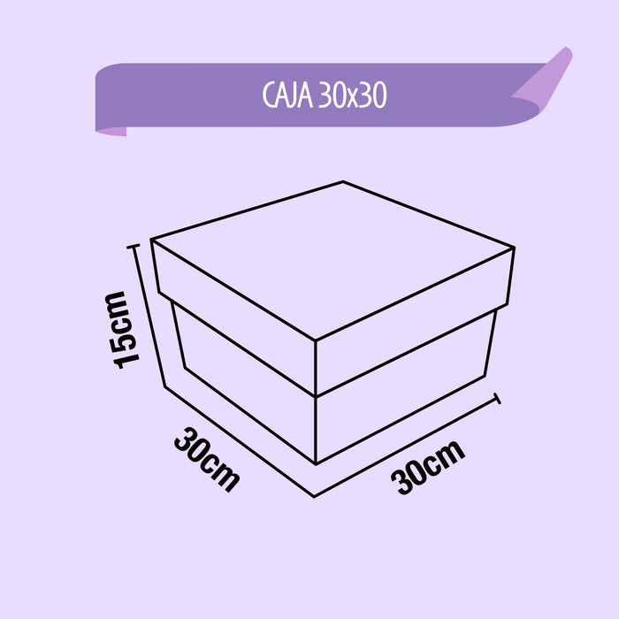 Caja 30 x 30 Feliz Dia Corbata x 1 Unidad