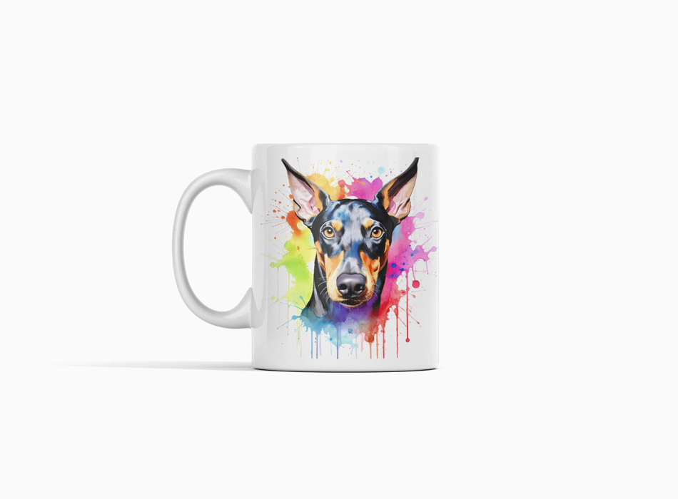 Mug Rainbow Raza De perro 11 Oz Ref. 3 x 1 Unidad