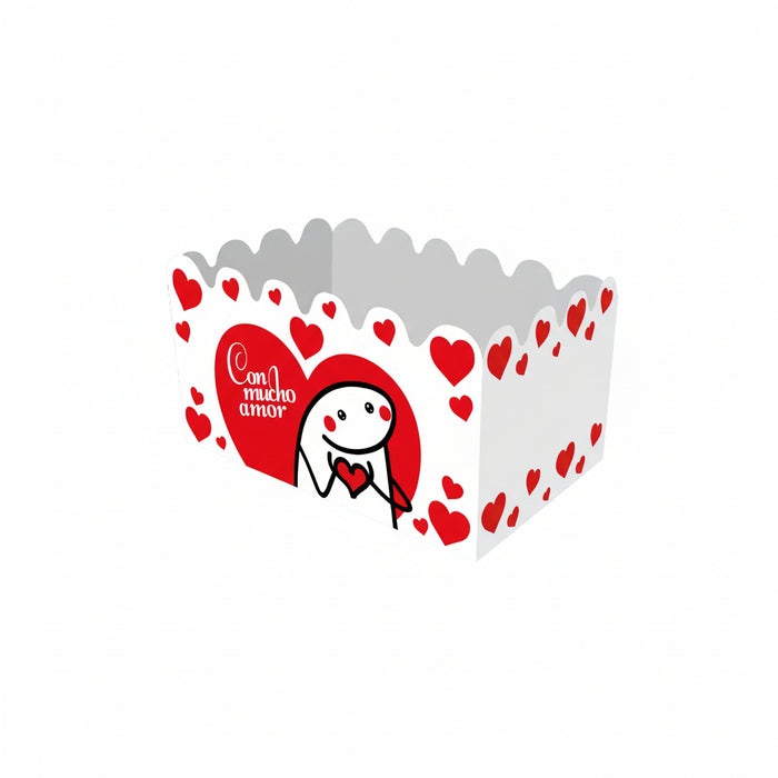 Caja Ancheta Mini Con Mucho Amor Flork x 1 unidad