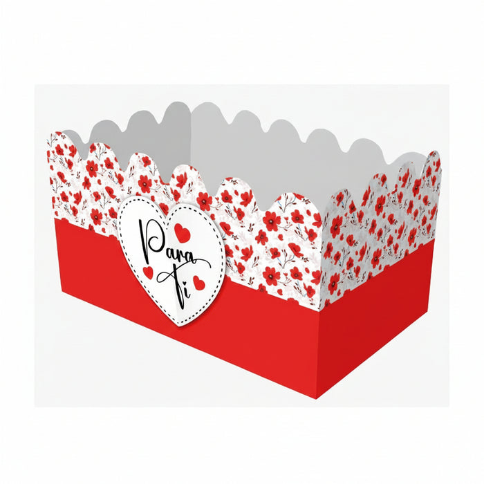 Caja Ancheta Mini Para Ti Flores x 1 unidad