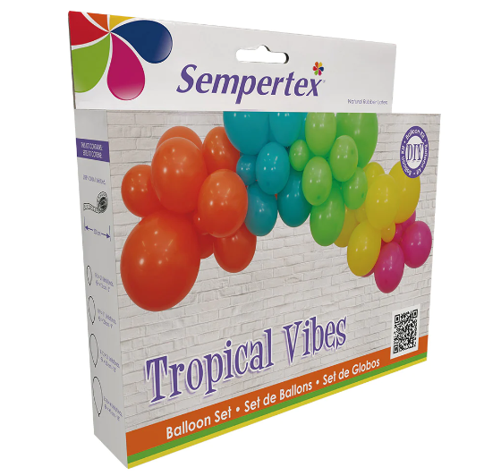 Kit DIY Guirnalda Orgánica Tropical Vibes X 1 Sempertex