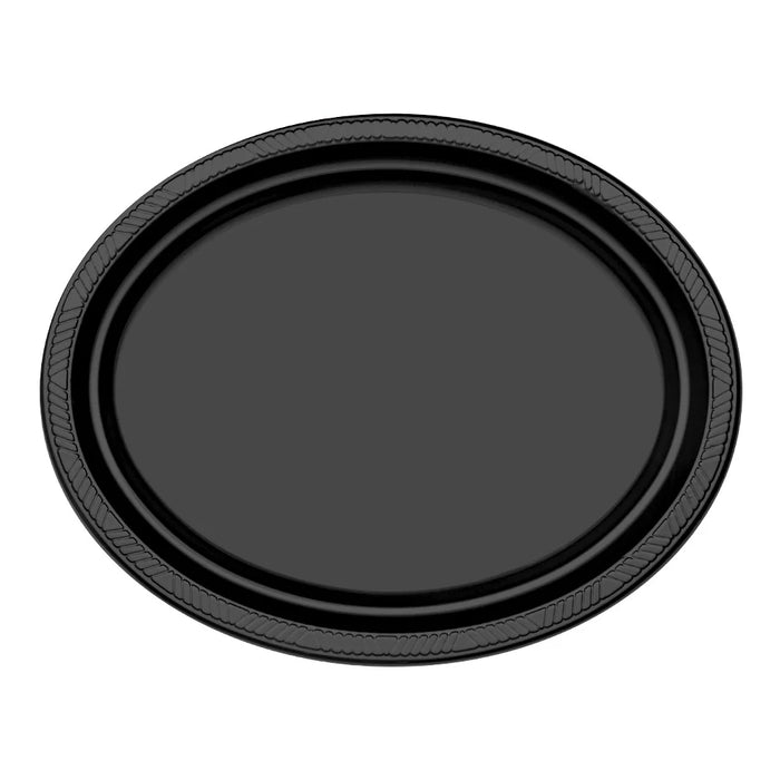 Bandeja Deluxe Oval Negro x 5 Unidades Sempertex