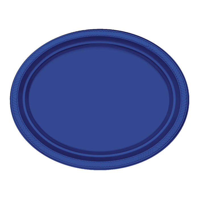 Bandeja Deluxe Oval Azul Rey x 5 Unidades Sempertex
