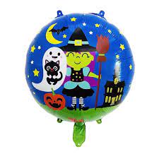 Globo Metalizado Halloween Friends 18" x 1 Unidad