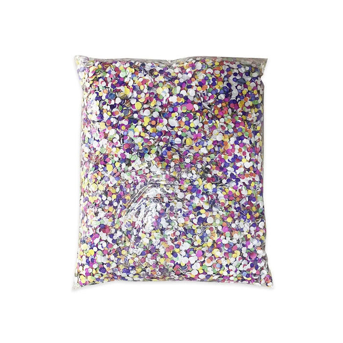 Confetti Redondo de Papel Multicolor 50 Gr x 1 Unidad