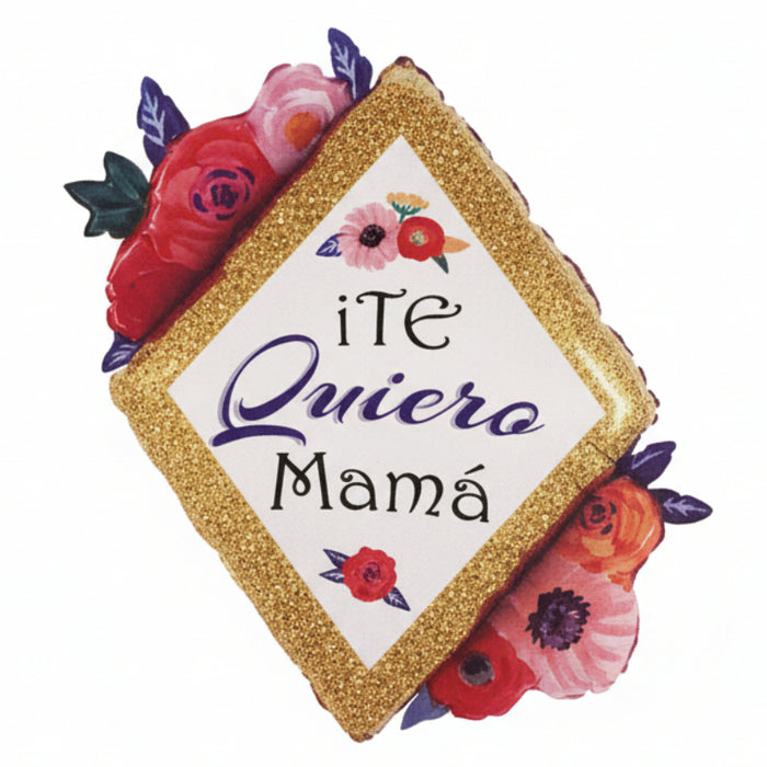 Globo Corazon Te Quiero Mama 28" Festella
