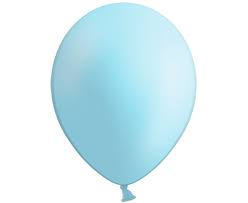Globo Linea Economica Azul Bebe R12 X 50 Unidades