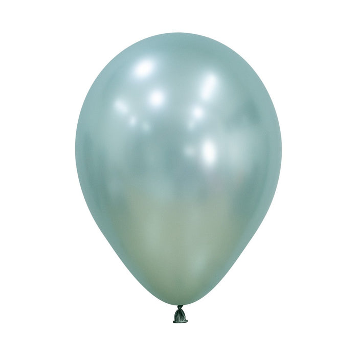 Globo Verde Menta Silk R9 x 50 Unidades Sempertex