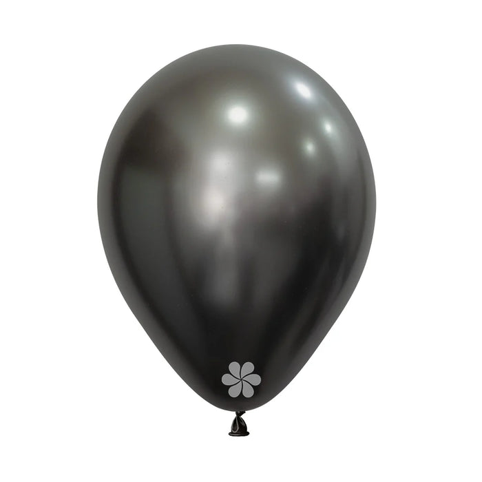 Globo Gris Medianoche Silk R5 x 50 Unidades Sempertex