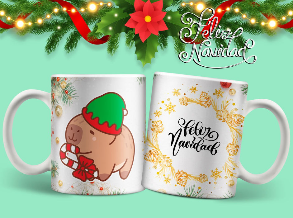Mug Navidad 11 Oz Ref.  129 x 1 Unidad