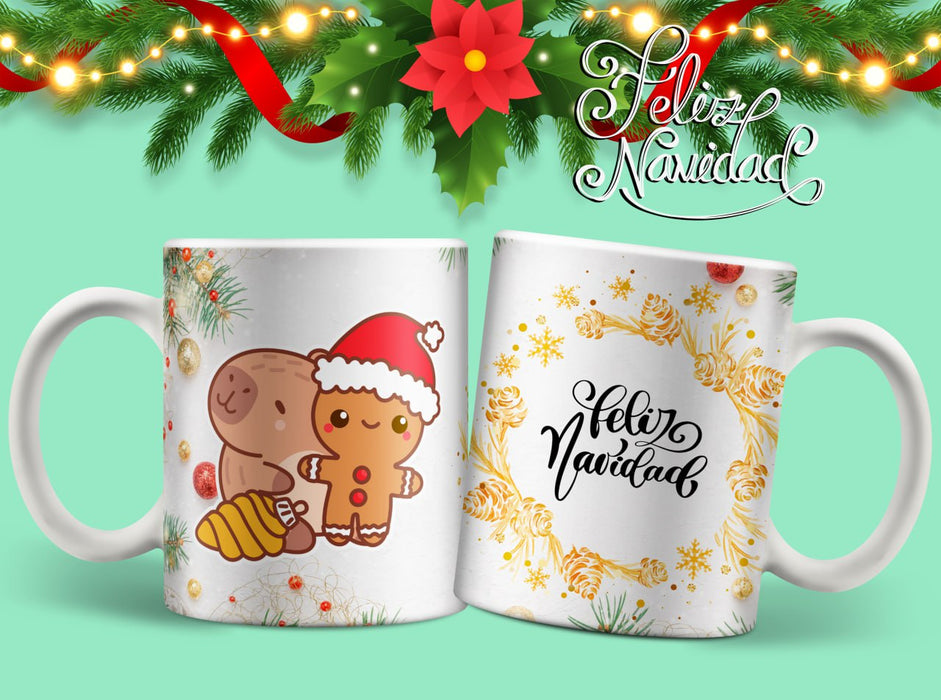 Mug Navidad 11 Oz Ref.  130 x 1 Unidad