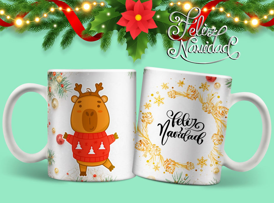 Mug Navidad 11 Oz Ref.  134 x 1 Unidad