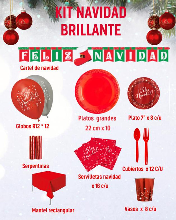 Kit Navidad Brillante