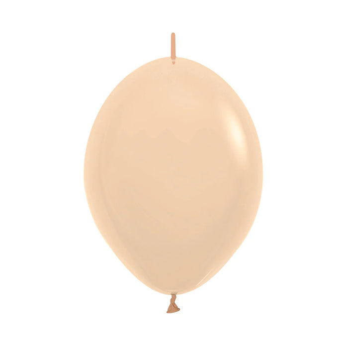 Globos Durazno Malibu Pastel Mate LOL 12" X 50 Unidades Sempertex
