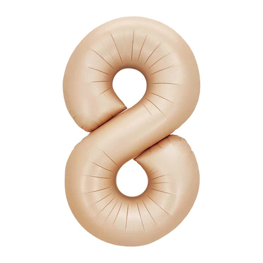 Globo Metalizado # 8 Latte 16" Sempertex