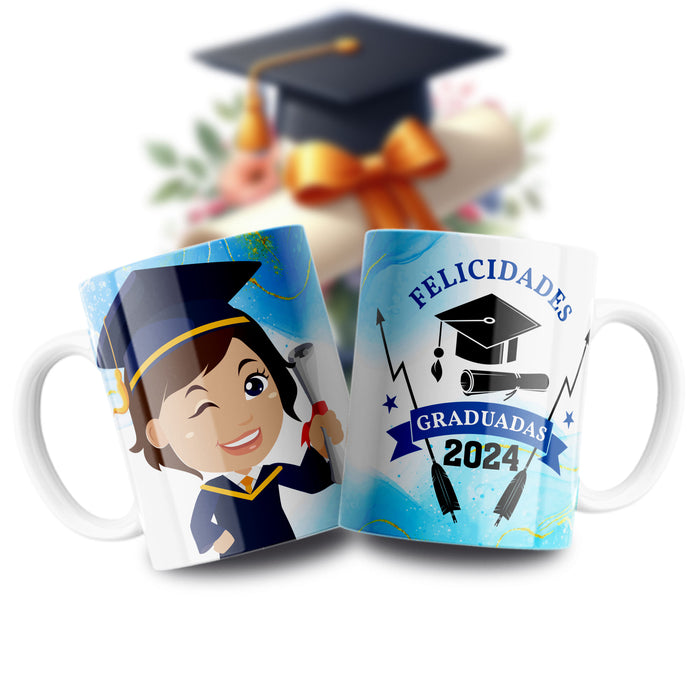 Mug Mensaje de Grado 11 Oz Ref. 9 x 1 Unidad