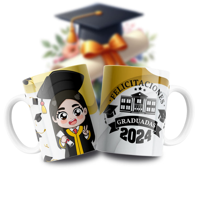 Mug Mensaje de Grado 11 Oz Ref. 11 x 1 Unidad