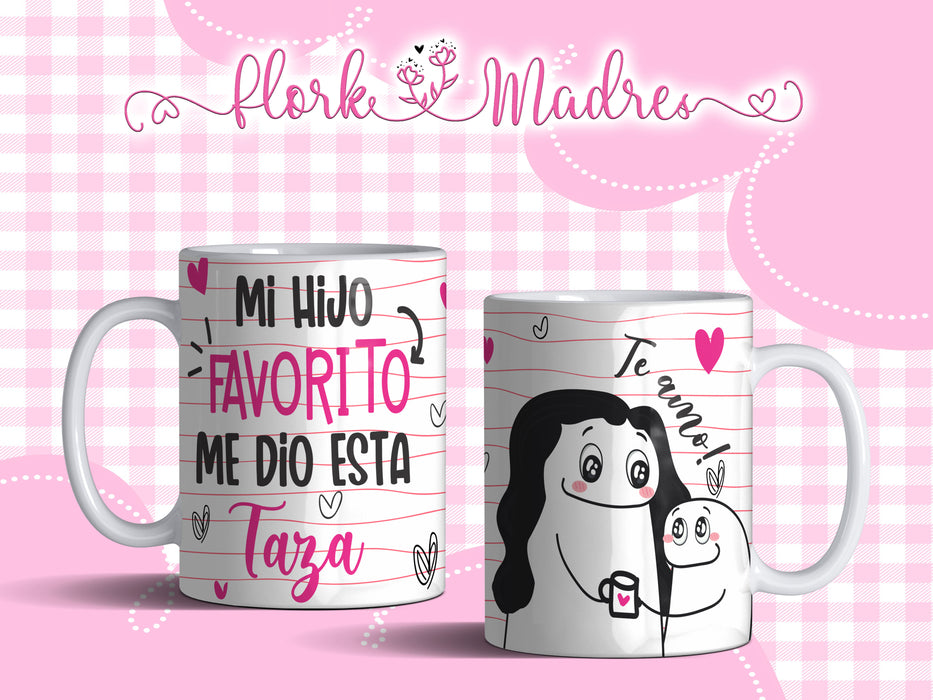 Mug Feliz Dia De La Madre 11 Oz Surtidos Caja x 36