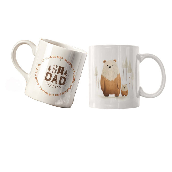 Mug Feliz Dia Padres 11 Oz Ref. 43 x 1 Unidad