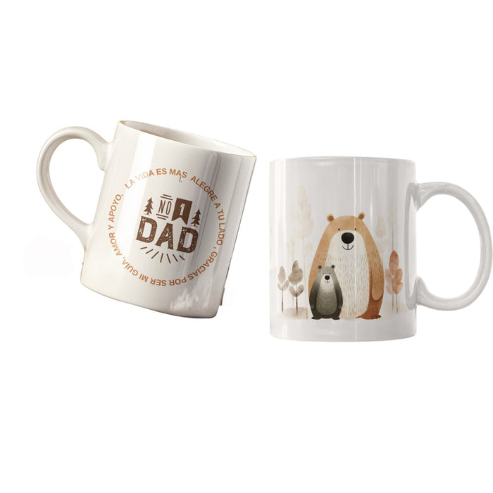Mug Feliz Dia Padres 11 Oz Ref. 52 x 1 Unidad