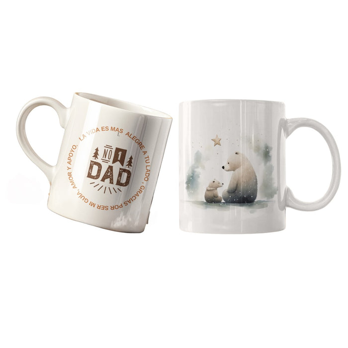 Mug Feliz Dia Padres 11 Oz Ref. 54 x 1 Unidad