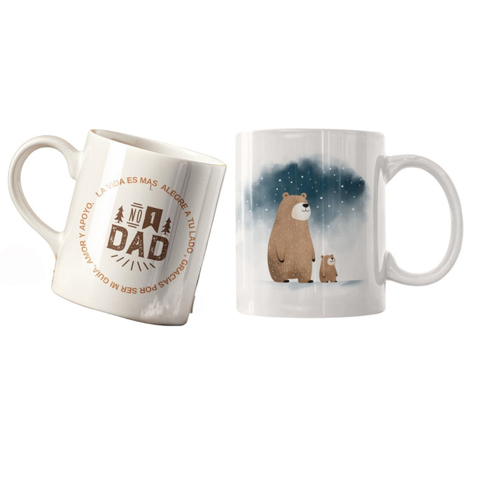 Mug Feliz Dia Padres 11 Oz Ref. 56 x 1 Unidad