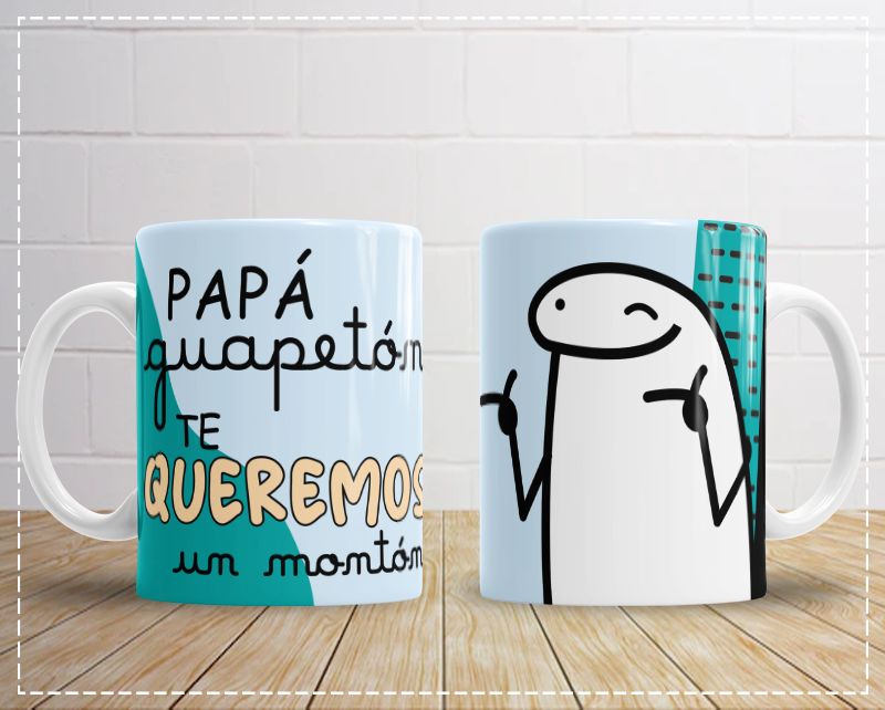 Mug Feliz Dia Padres 11 Oz Surtidos Caja x 12 Unidades