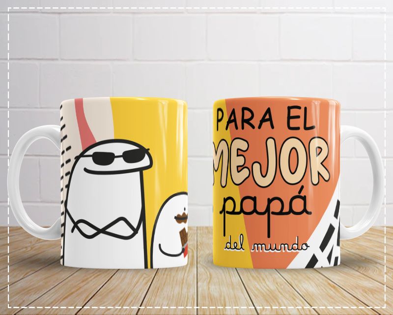 Mug Feliz Dia Padres 11 Oz Surtidos Caja x 12 Unidades