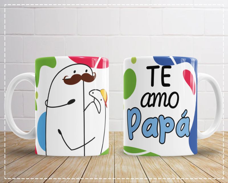 Mug Feliz Dia Padres 11 Oz Ref. 7 x 1 Unidad