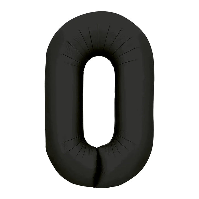 Globo Metalizado # 0 Negro 32" Sempertex