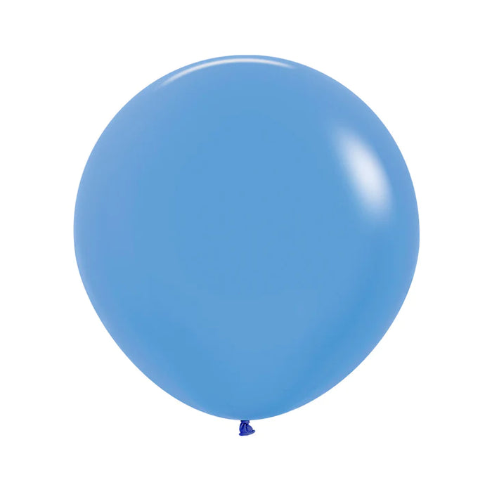 UNIDAD  de Globo Neon R24 Azul X UNIDAD Sempertex