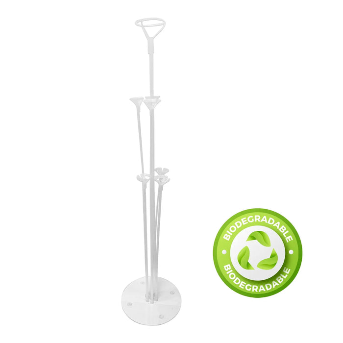 Base De Globo Transparente x 7 Biodegradable