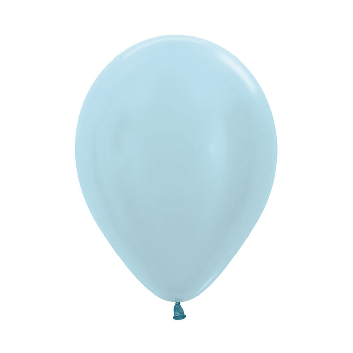Globo Azul Satin R12 X 12 Unidades Sempertex