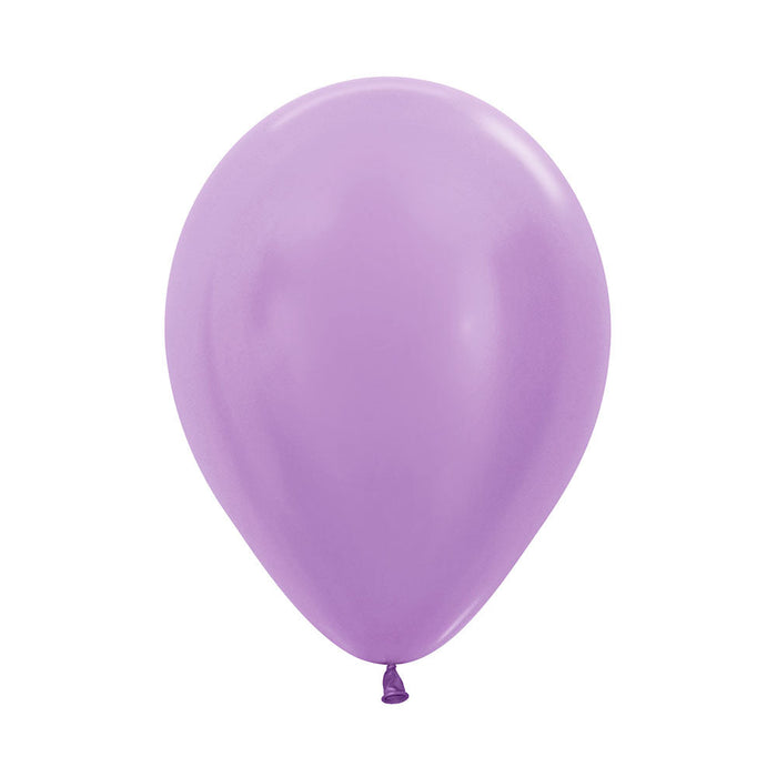 Globo Lila Satin R9 X 20 Unidades Sempertex