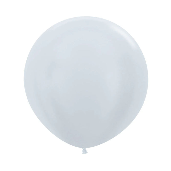 UNIDAD DE GLOBO 406 Satin Perla R24 X UNIDAD Sempertex