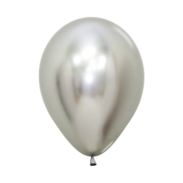 Globo Plateado Reflex R9 x 50 Unidades Sempertex
