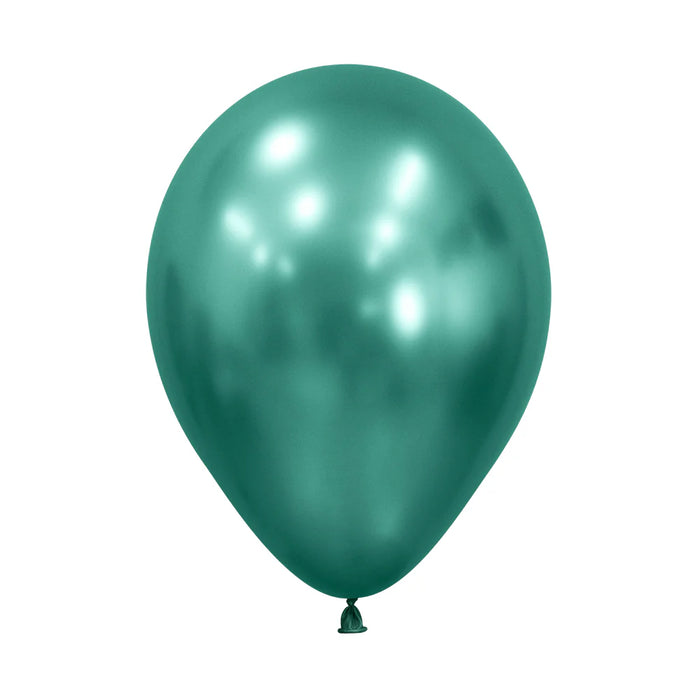 UNIDAD de Globo Reflex R12 color Verde Aurora x UNIDAD Sempertex