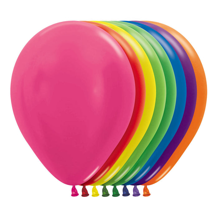 Globo Surtido Metal R9 x 20 Unidades Sempertex