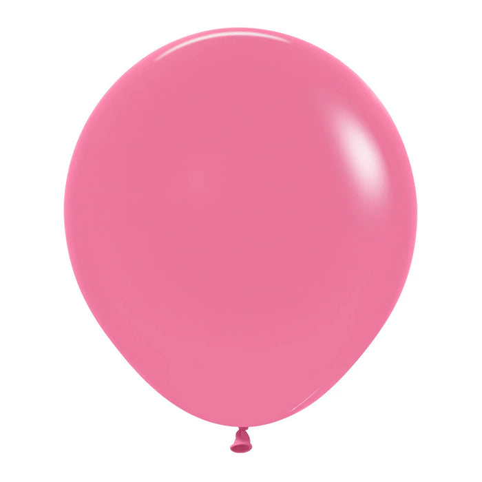 Globo Rosa Fashion R18 x 6 Unidades Sempertex