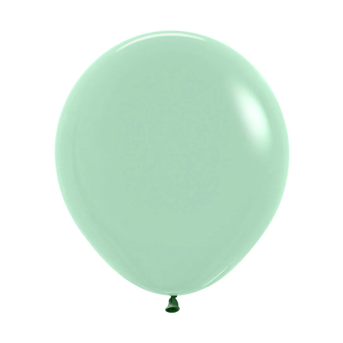 UNIDAD de Globo 126 Pastel Dusk Té Verde R18 x UNIDAD Sempertex