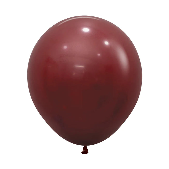 Globo Merlot Fashion R18 x 6 Unidades Sempertex