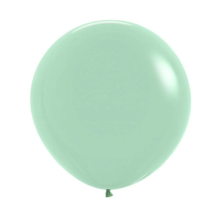 UNIDAD de Globo 126 Pastel Dusk Té Verde R24 x UNIDAD Sempertex