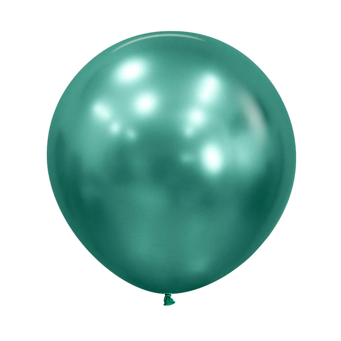 UNIDAD de Globo Reflex R24 color Verde Aurora X UNIDAD Sempertex