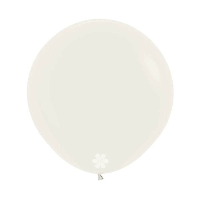 Globo Blanco Almendra Fashion R24 X 3 Unidades Sempertex