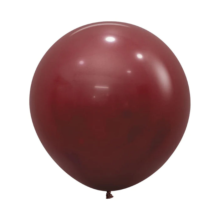 UNIDAD De Globo Merlot Fashion R24 x UNIDAD Sempertex