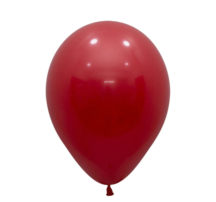 Globo Rojo Imperial Fashion R9 x 50 Unidades Sempertex